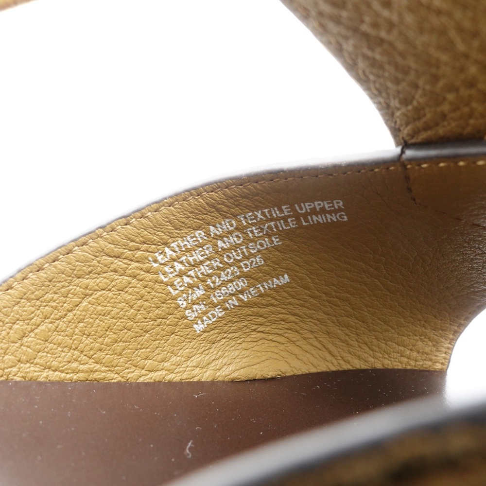 NEW Tory Burch Fisherman Suede Sandals Women's 166800-200 Deep Umber - Picture 15 of 16